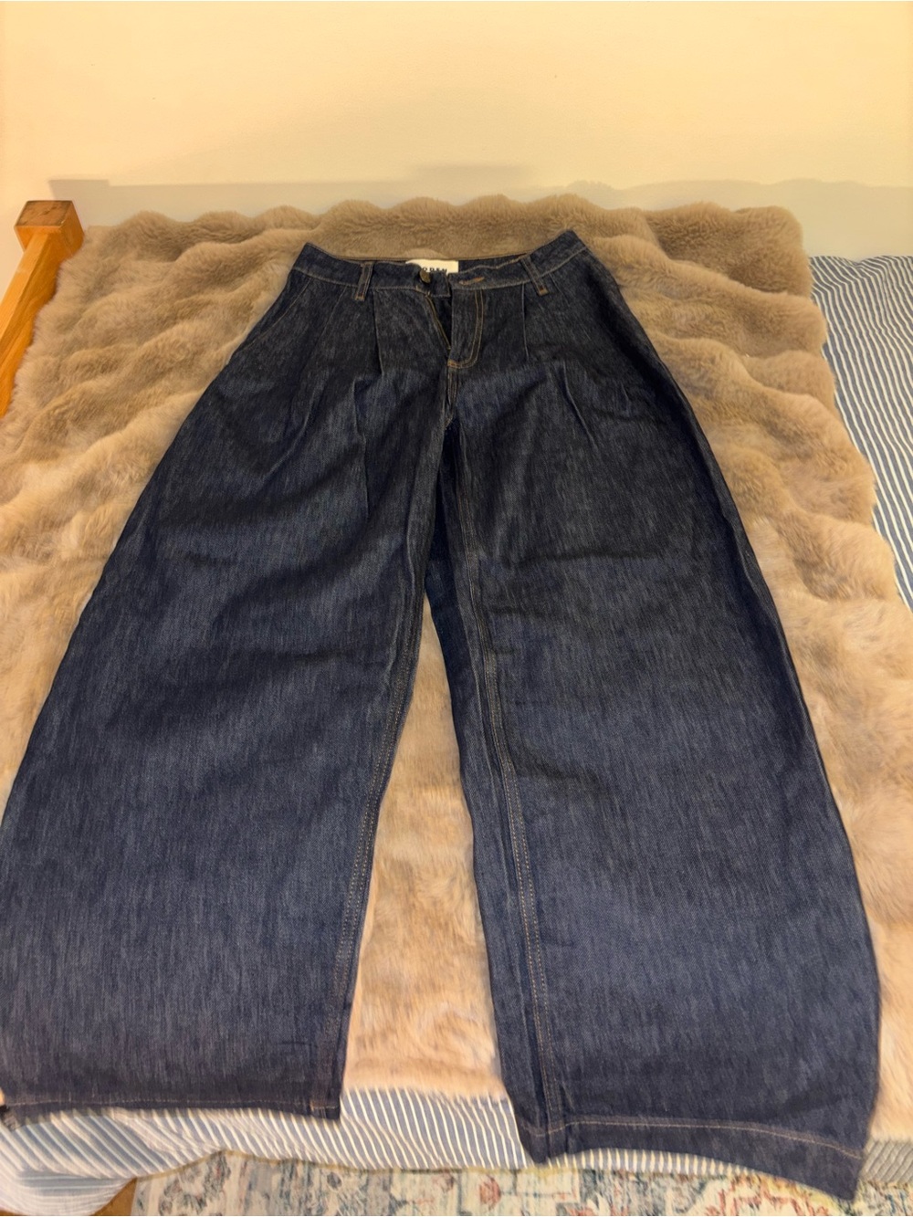 Boden P25 Wide Leg Rosa Jeans never worn